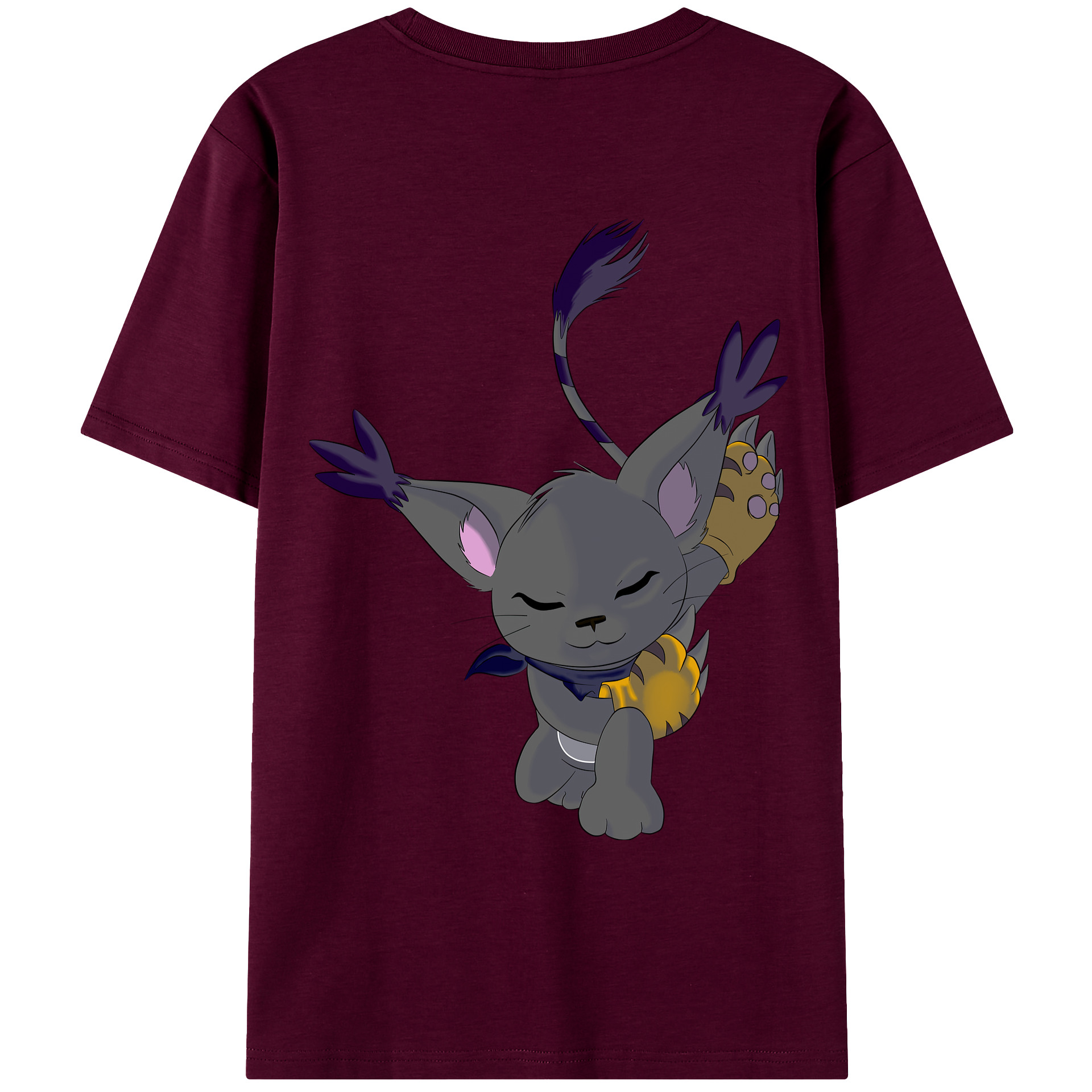 （画像用） Digimon デジタルモンスター/デジモン レディース半袖Tシャツ(バックプリント)